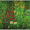 Wall Art -Sunflowers II by Gustav Klimt - Canvas Prints-Poster Prints
