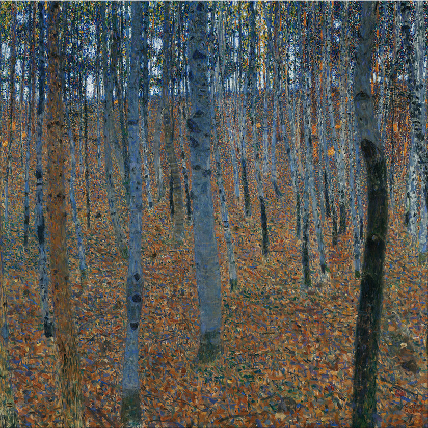 Wall Art -Beech grove I by Gustav Klimt - Canvas Prints-Poster Prints