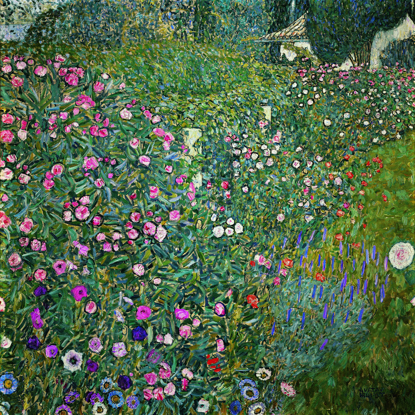 Wall Art -Italian garden by Gustav Klimt - Canvas Prints-Poster Prints