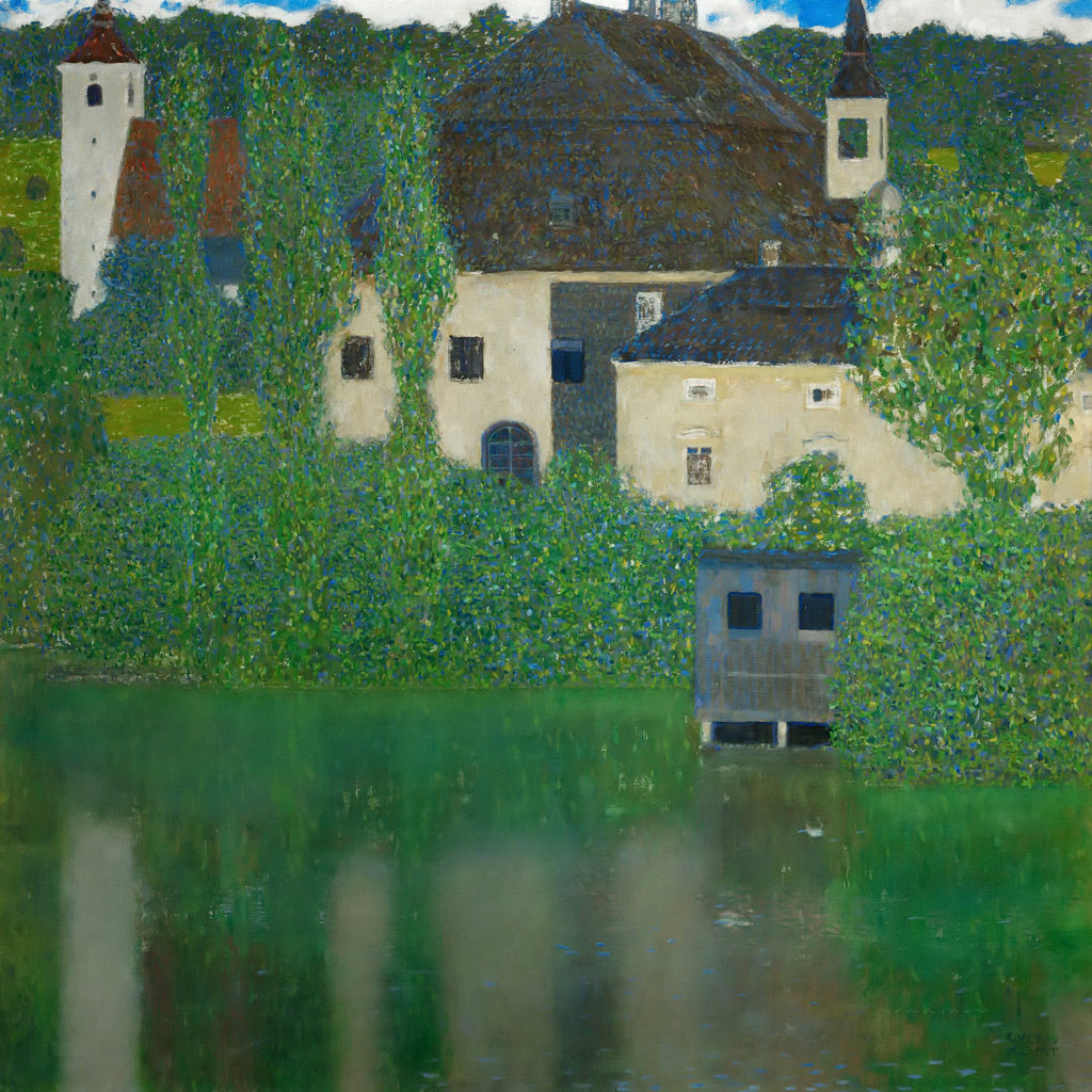 Wall Art -Schloss kammer on attersee by Gustav Klimt - Canvas Prints-Poster Prints