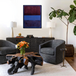 Wall Art - Rust And Blue By Mark Rothko - Canvas Prints-Poster Prints