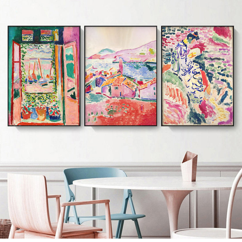 Wall Art - Matisse Gallery Wall (3 sets) - Canvas Prints-Poster Prints