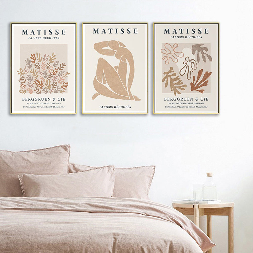 Wall Art  - Matisse Wall Art 3 sets IV- Poster Prints -Canvas Prints