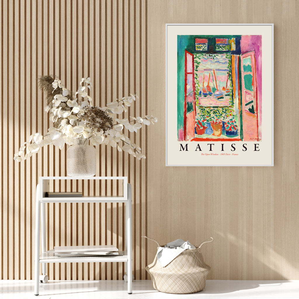 Wall Art - Matisse Open Window - Canvas Prints-Poster Prints