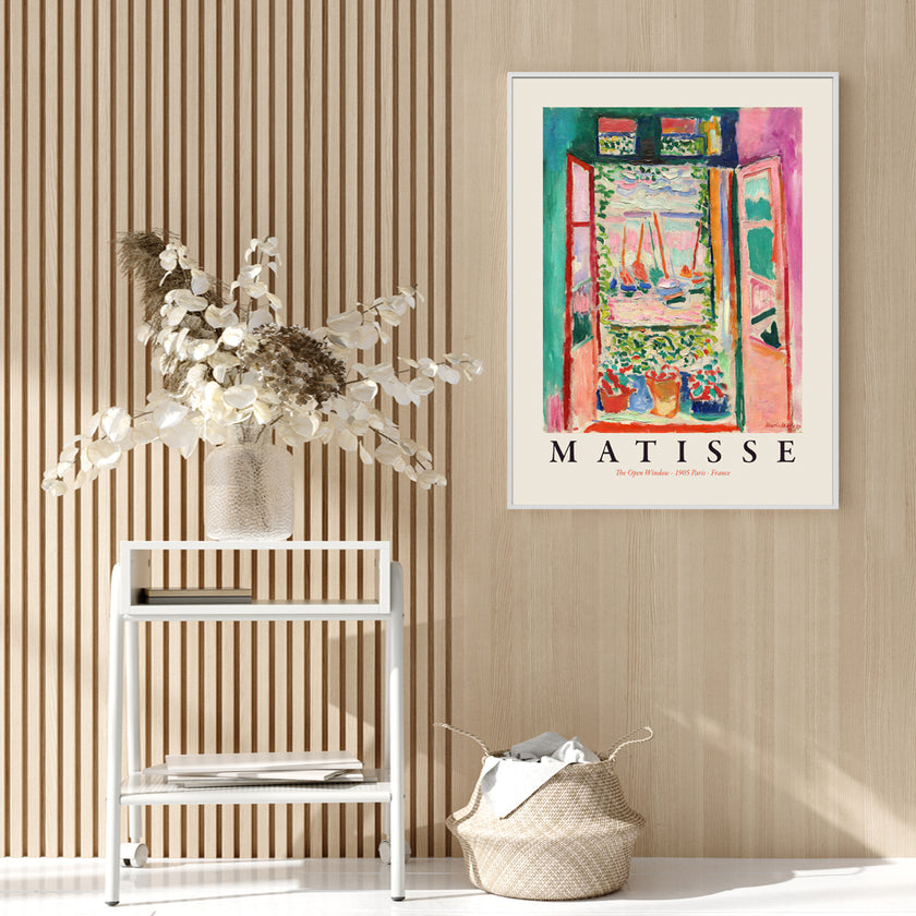 Wall Art - Matisse Open Window - Canvas Prints-Poster Prints