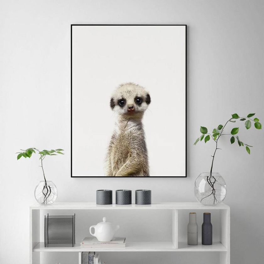 Wall Art - Meerkat - Canvas Prints-Poster Prints