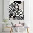 Wall Art - Mid Century Figure - Canvas Prints-Poster Prints