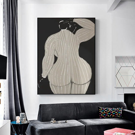 Wall Art - Mid Century Lady - Canvas Prints-Poster Prints
