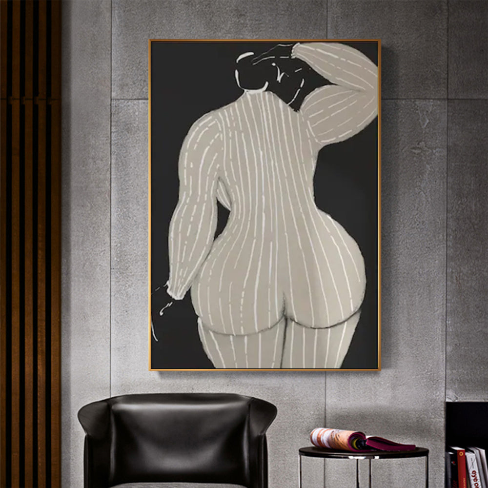 Wall Art - Mid Century Lady - Canvas Prints-Poster Prints