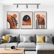 Wall Art - Mid Century Art ( 3 sets )- Poster Prints -Canvas Prints