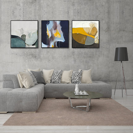 Abstracts Art - Print Wall Art - Abstract midnight colour - Canvas Prints-Poster Prints