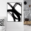 Wall Art - Minimalist Black - Canvas Prints-Poster Prints