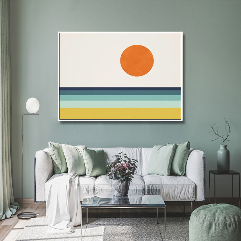 Wall Art - Minimalist Geometric Landscape - Canvas Prints-Poster Prints