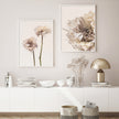 Wall art - Modern Dried Blooming Flower II- Canvas Prints - Poster Prints
