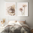 Wall art - Modern Dried Blooming Flower 2 sets- Canvas Prints- Poster Prints