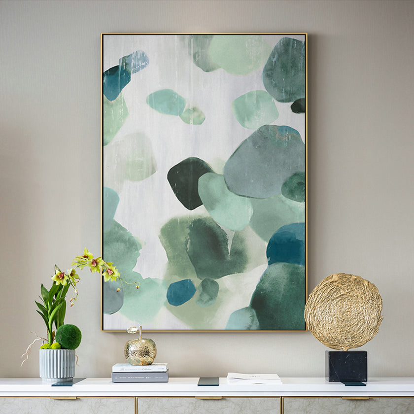Wall art -Green Marble 2 sets- Canvas Prints- Poster Prints