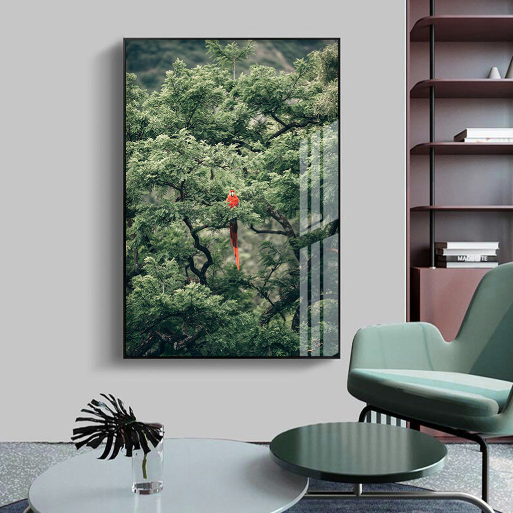Wall art - Froest Parrot on The Tree - Canvas Prints - Poster Prints