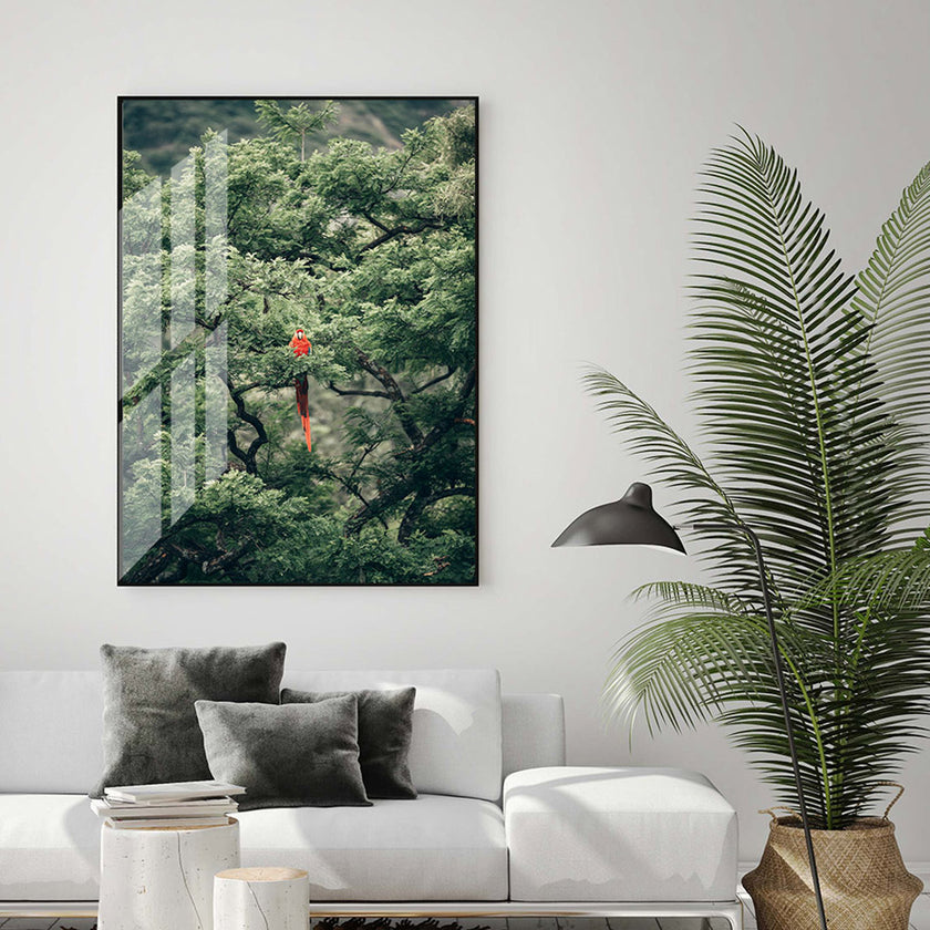 Wall art - Froest Parrot on The Tree - Canvas Prints - Poster Prints