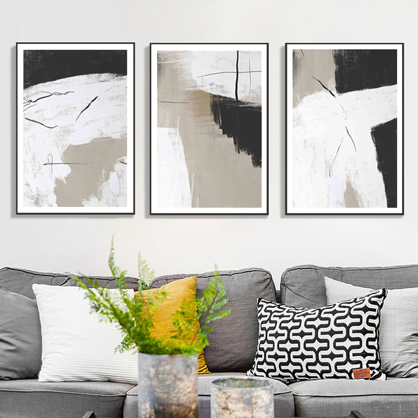 Wall Art  - Modern Nordic 3 Sets - Poster Prints -Canvas Prints