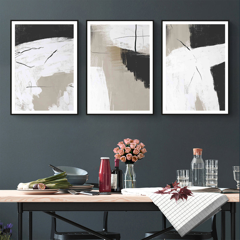 Wall Art  - Modern Nordic 3 Sets - Poster Prints -Canvas Prints