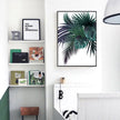 Wall art - Pine Green Leaves 2 sets- Canvas Prints- Poster Prints
