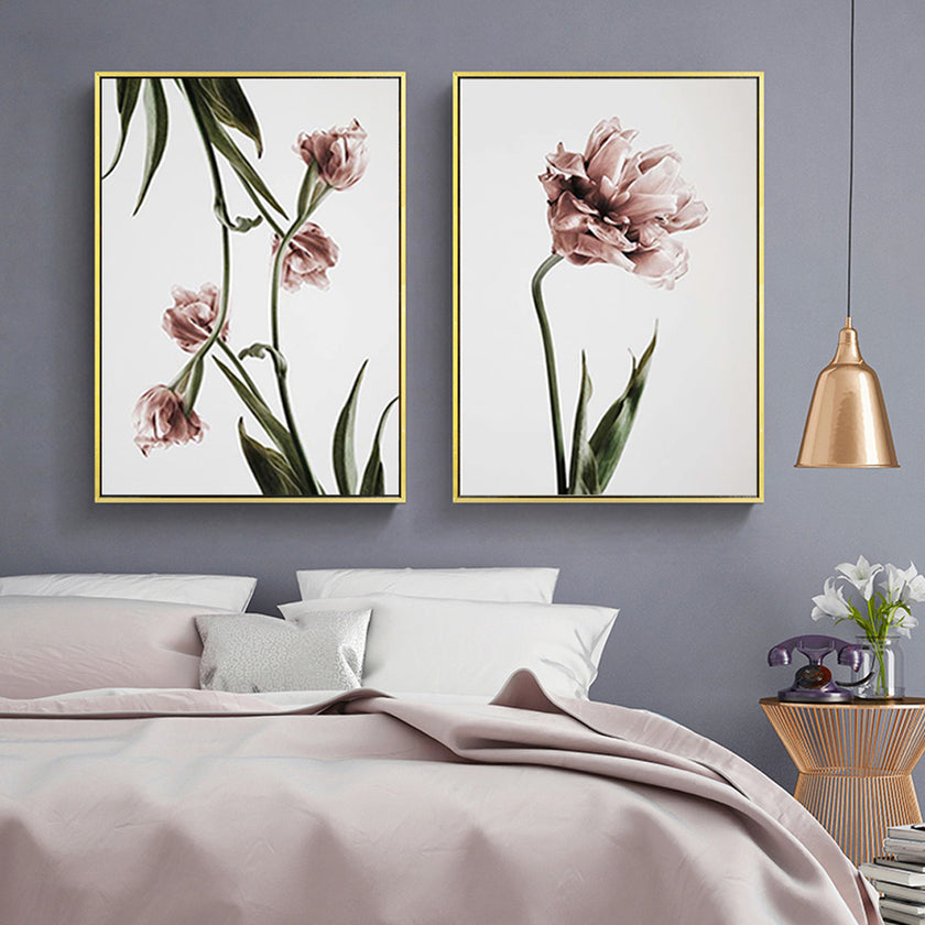 Wall Art - Tulip Flower 3 sets - Poster Prints -Canvas Prints