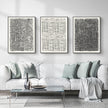 Wall Art - Modern abstract (3 Sets) - Poster Prints -Canvas Prints