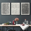 Wall Art - Modern abstract (3 Sets) - Poster Prints -Canvas Prints