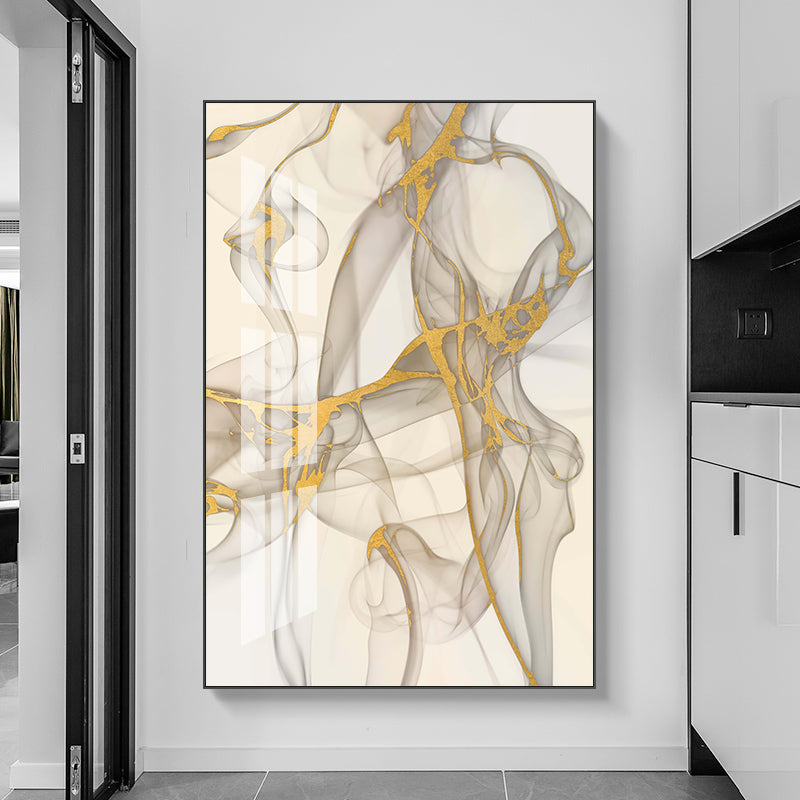 Wall Art - Modern Abstract Gold - Canvas Prints-Poster Prints