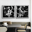 Wall Art - Monotype Scribble (2 sets)- Canvas Prints-Poster Prints