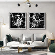 Wall Art - Monotype Scribble (2 sets)- Canvas Prints-Poster Prints