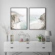 Wall art - Mountain Beach 2 sets- Canvas Prints- Poster Prints