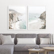 Wall art - Mountain Beach 2 sets- Canvas Prints- Poster Prints