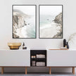 Wall art - Mountain Beach 2 sets- Canvas Prints- Poster Prints