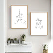 Wall art - Always Kiss 2 sets - Canvas Prints- Poster Prints