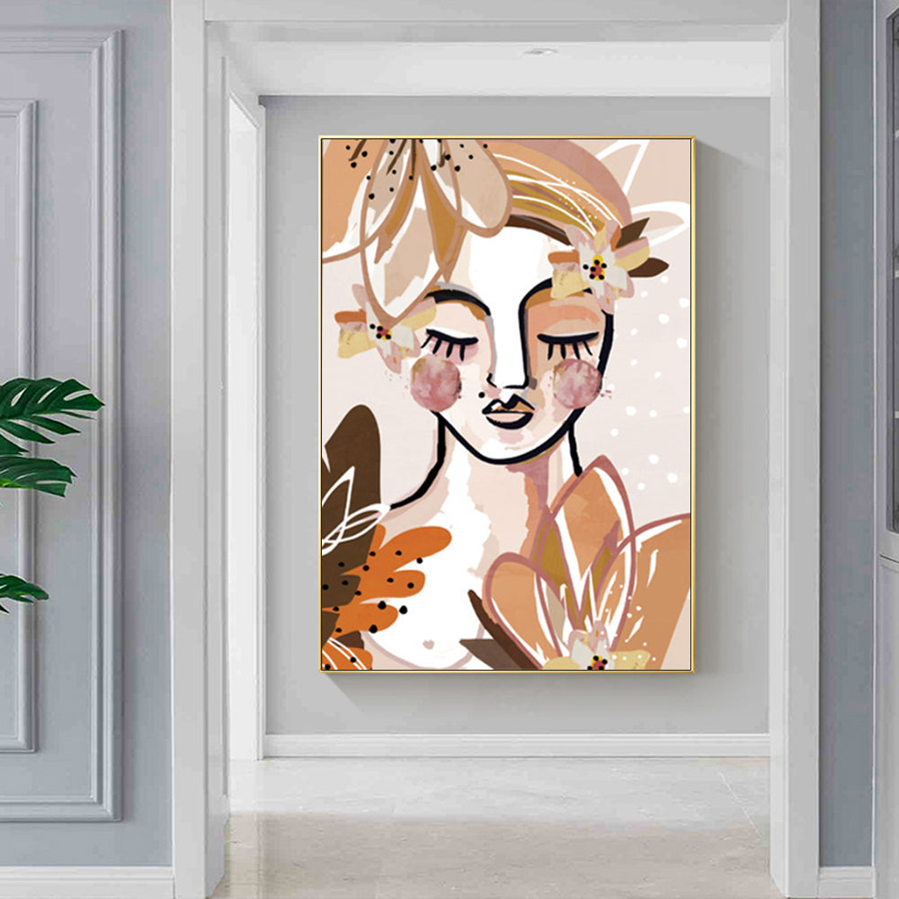 Wall Art - Mushu Girl - Canvas Prints-Poster Prints
