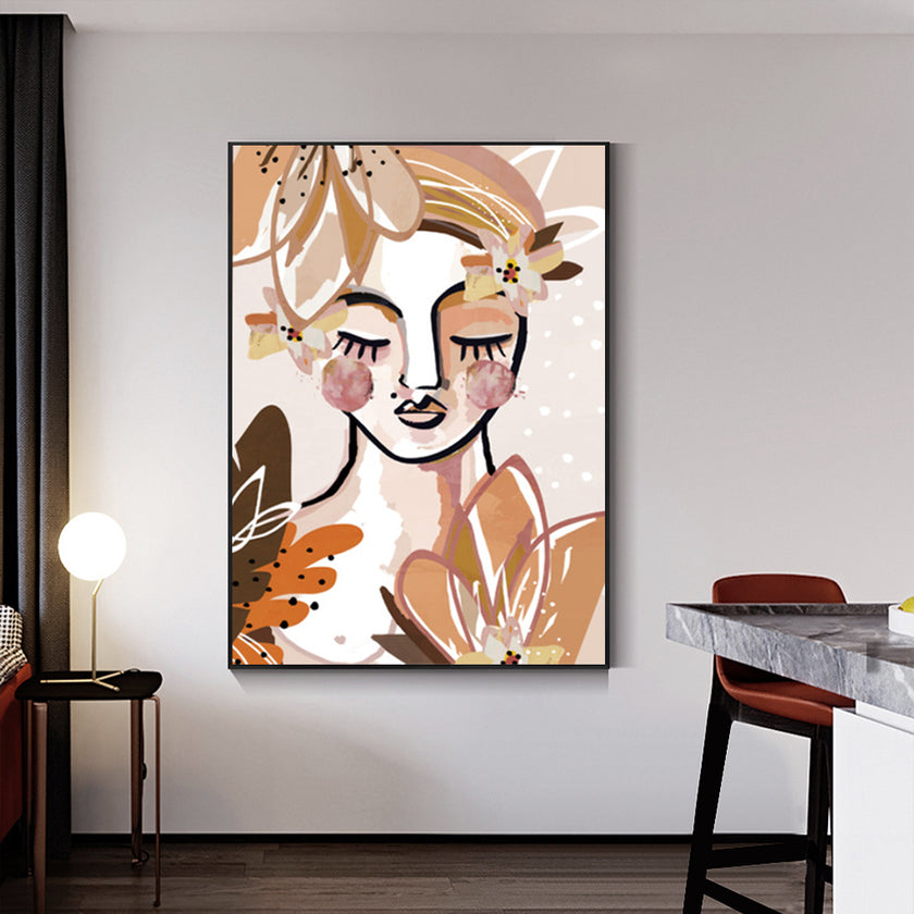 Wall Art - Mushu Girl - Canvas Prints-Poster Prints
