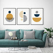 Wall Art - Mustard Yellow ( 3 sets )- Poster Prints -Canvas Prints