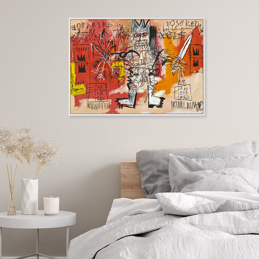 Wall Art - Neo Expressionist By Michel Basquiat - Canvas Prints-Poster Prints