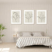 Wall Art - Neutral Flowers (3 sets) - Canvas Prints-Poster Prints