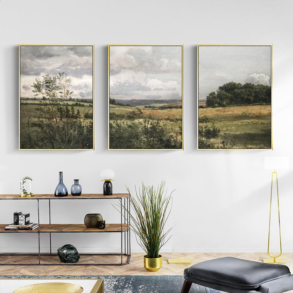 Wall Art - Neutral Country (3 sets) - Canvas Prints-Poster Prints