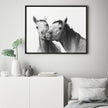 Wall art - Nursery horses - Canvas Prints - Poster Prints