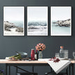 Wall Art - Ocean Cliff (3 Sets) - Poster Prints -Canvas Prints
