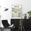 Wall Art - Office Rules - Canvas Prints-Poster Prints