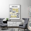 Wall Art - Office Rules - Canvas Prints-Poster Prints