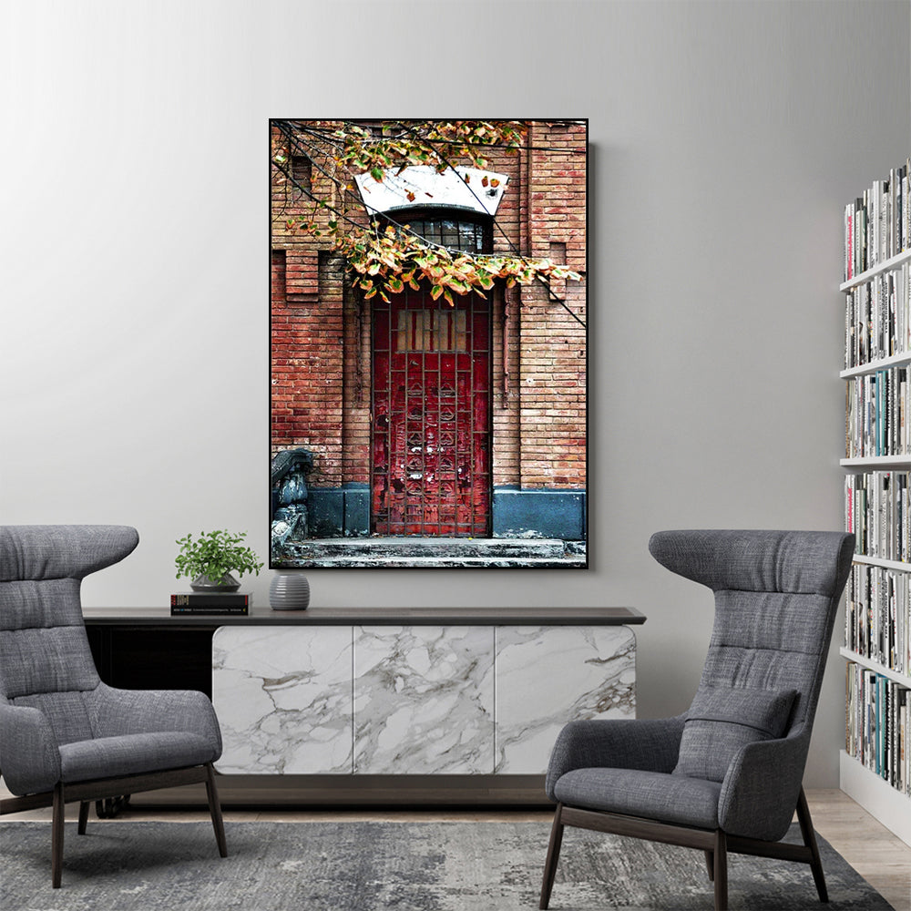 Wall Art - Old Door - Canvas Prints-Poster Prints