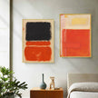 Wall art - Orange (2 sets) By Mark Rothko - Canvas Prints- Poster Prints
