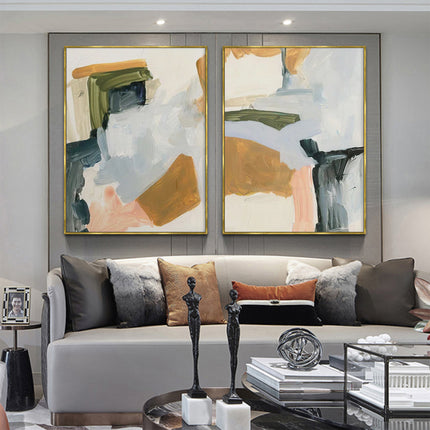 Wall art - Palette Meld (2 sets)- Canvas Prints- Poster Prints