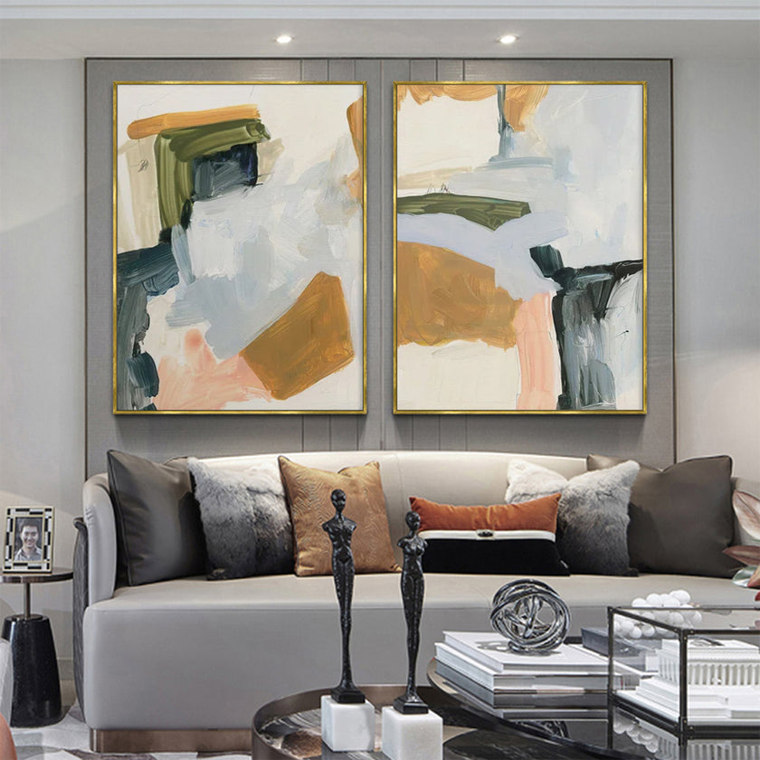 Wall art - Palette Meld (2 sets)- Canvas Prints- Poster Prints