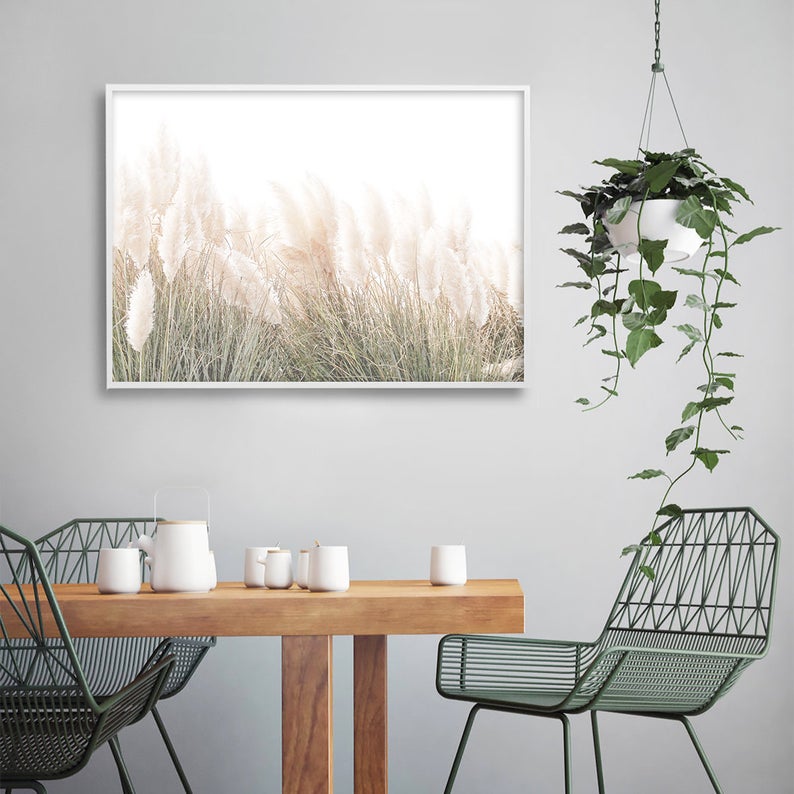 Wall art - Pampas Grass - Canvas Prints - Poster Prints